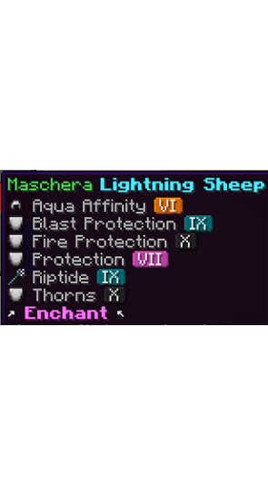 Maschera Lightning Sheep