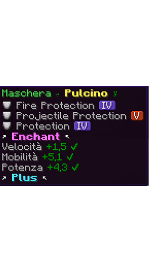 Maschera Pulcino
