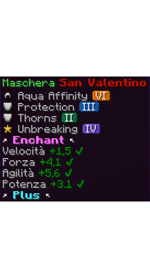 Maschera San Valentino