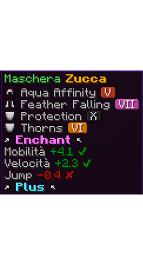 Maschera Zucca