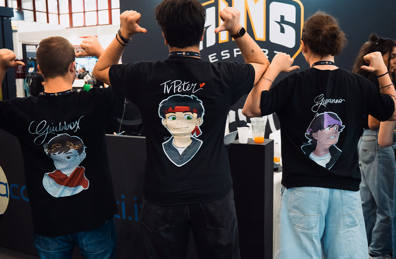 Il dietro le quinte dell'evento